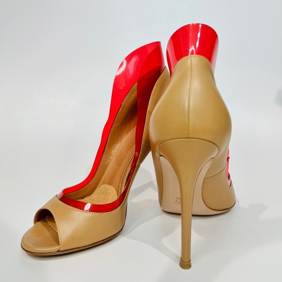 Gianvito Rossi peep toe high heels - Picture 4 of 9